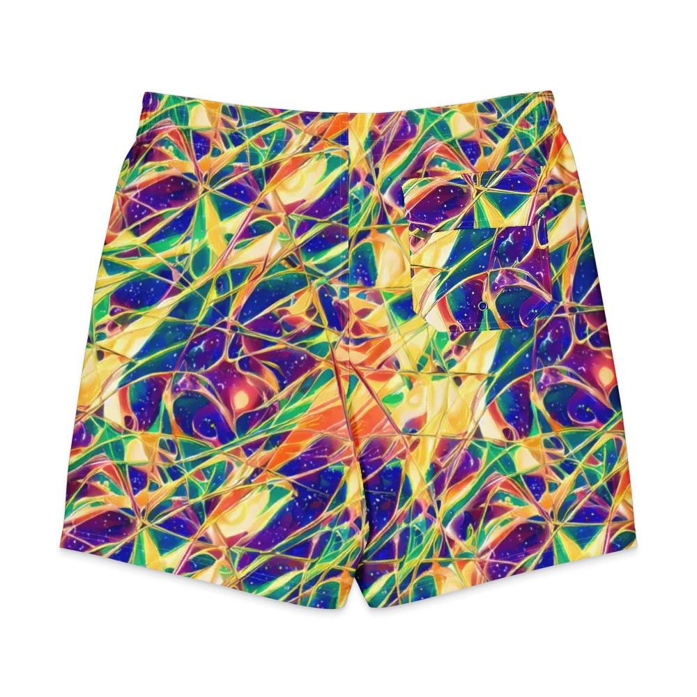 Solar Prism on Men's Board Shorts — Back