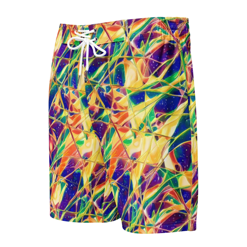 Solar Prism on Men's Board Shorts — Front