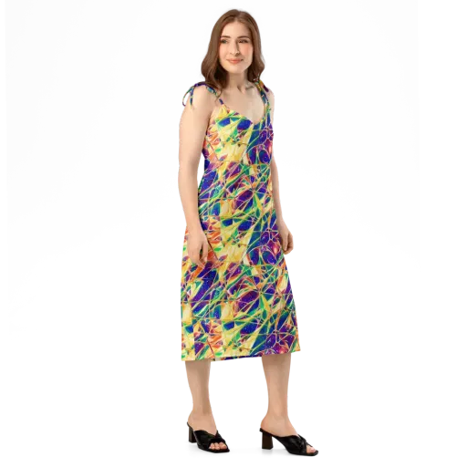 Solar Prism on a Slip Dress