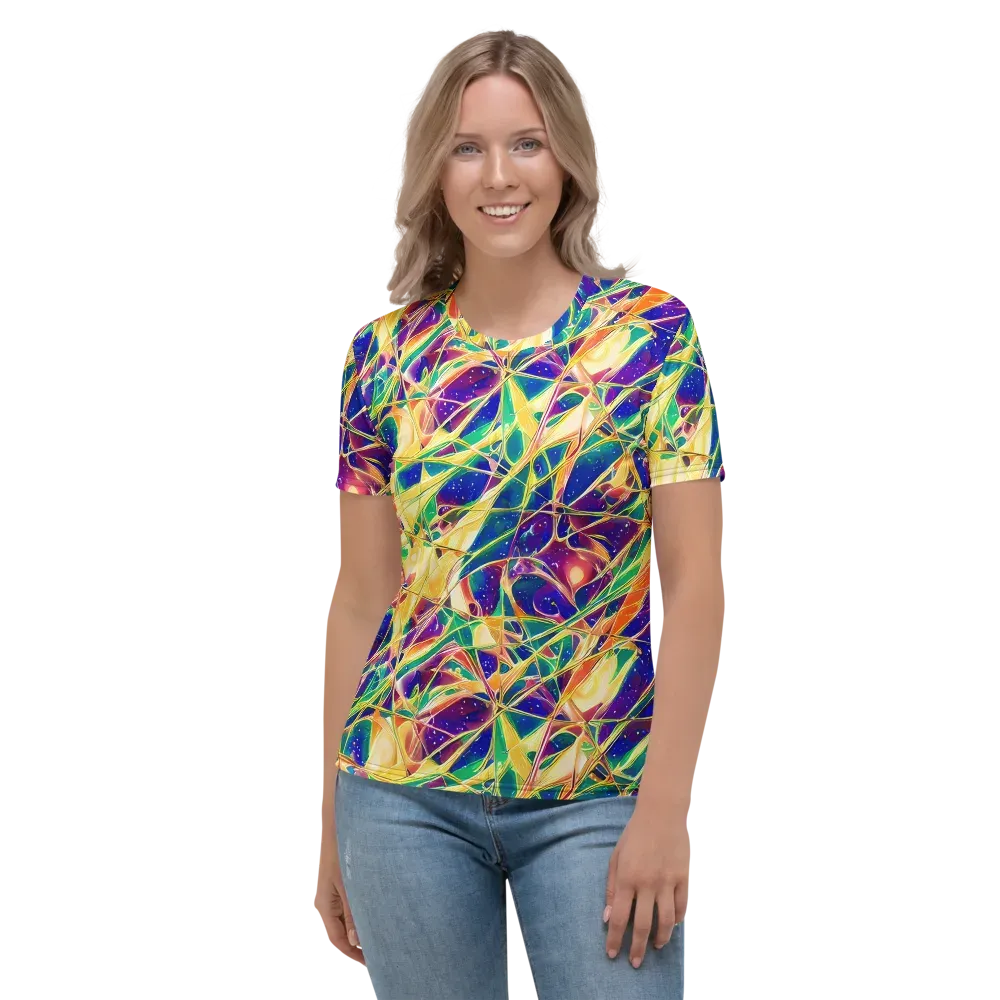 Solar Prism on Women's Crew Neck T-Shirt — Front