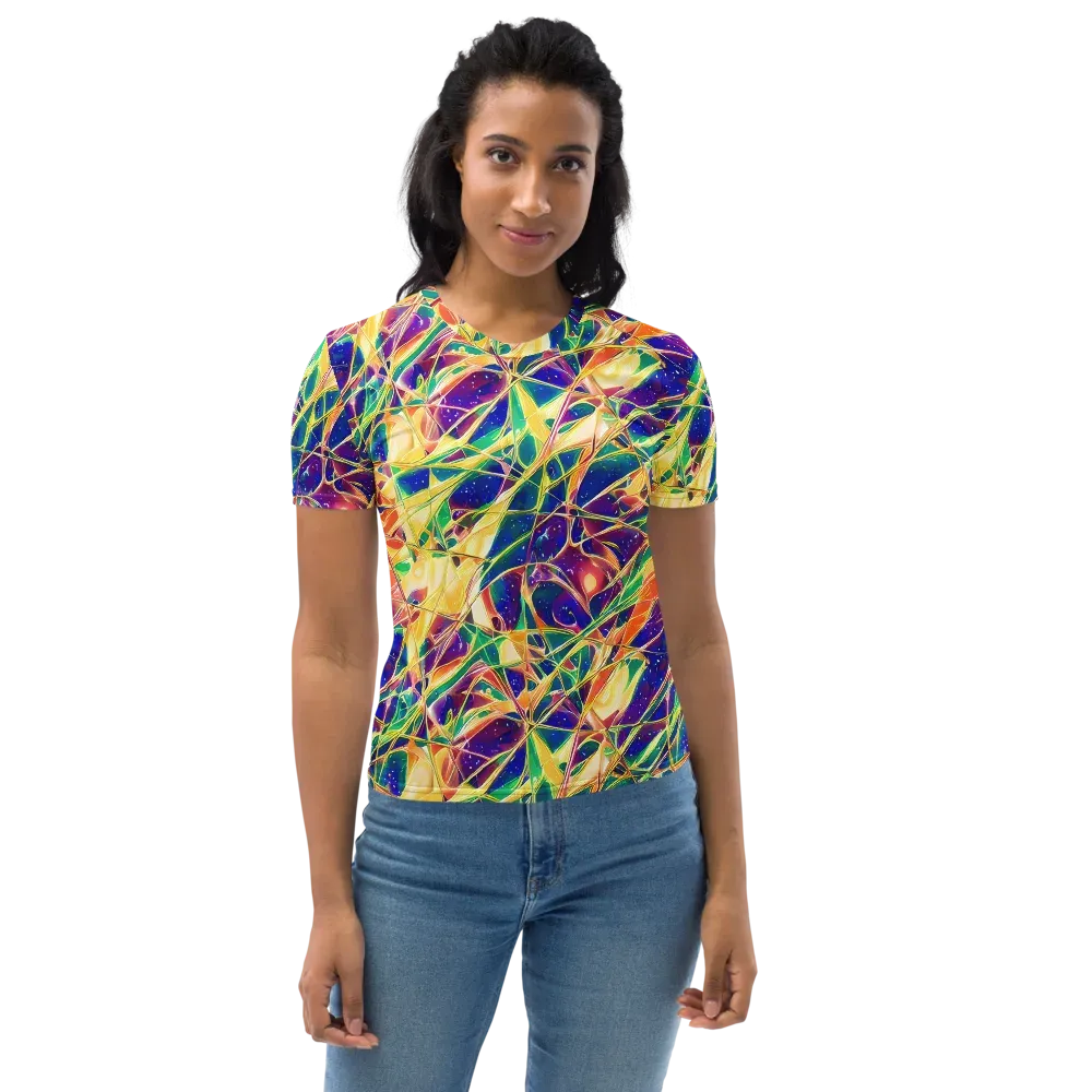 Solar Prism on Women's Crew Neck T-Shirt — Front