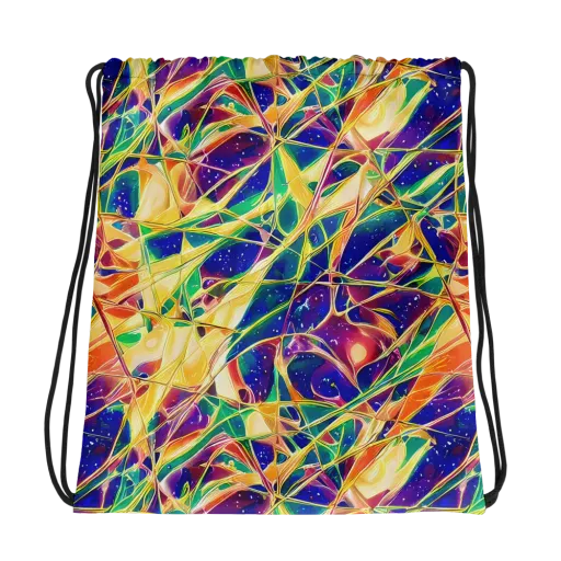 Solar Prism on a Drawstring Bag