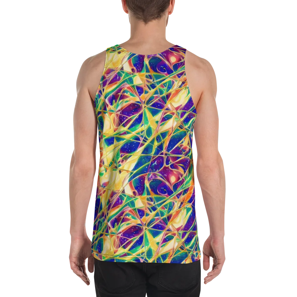 Solar Prism on Men's Tank Top — Back