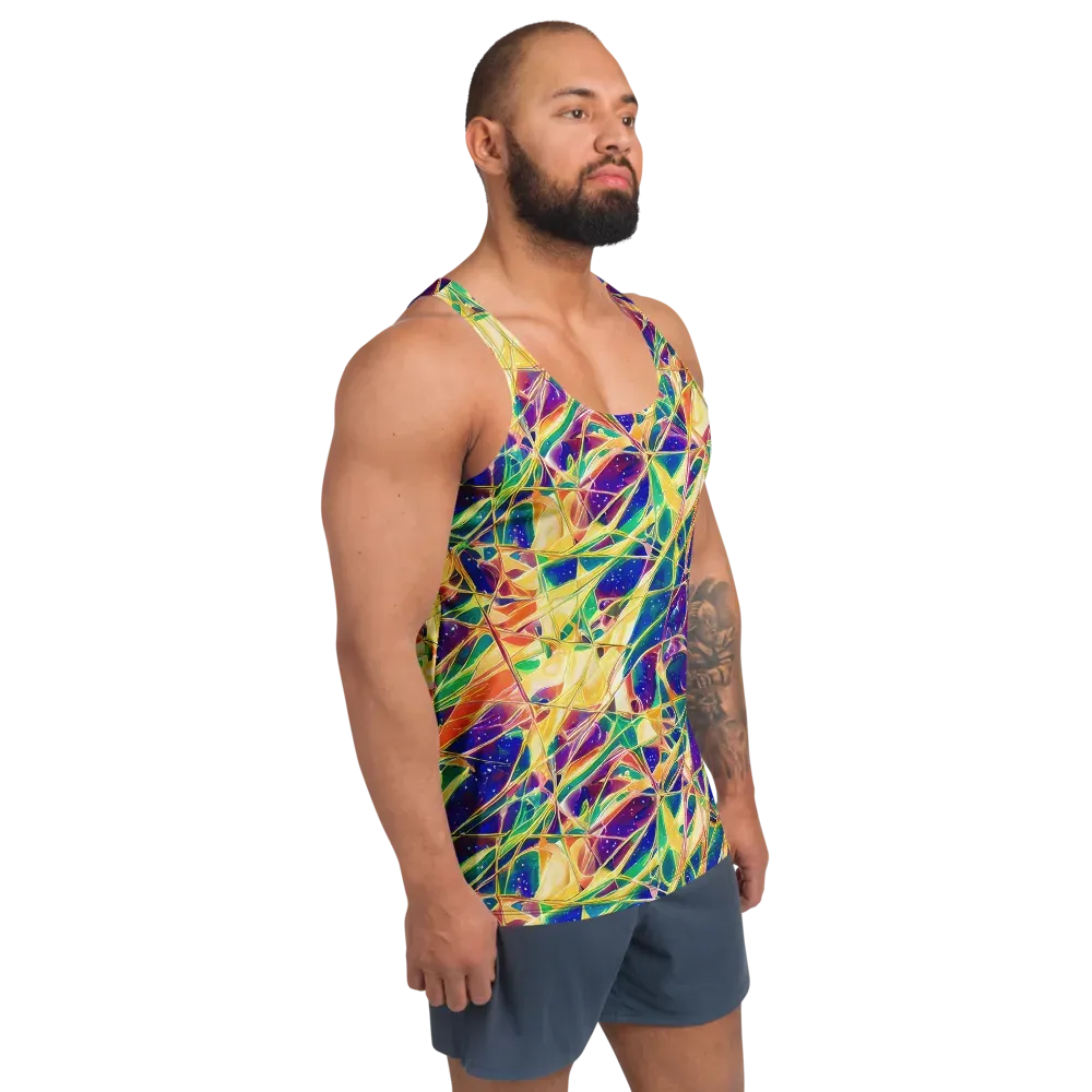 Solar Prism on Men's Tank Top — Right Front