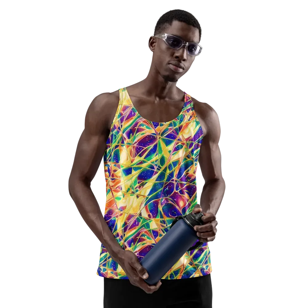 Solar Prism on Men's Tank Top — Front