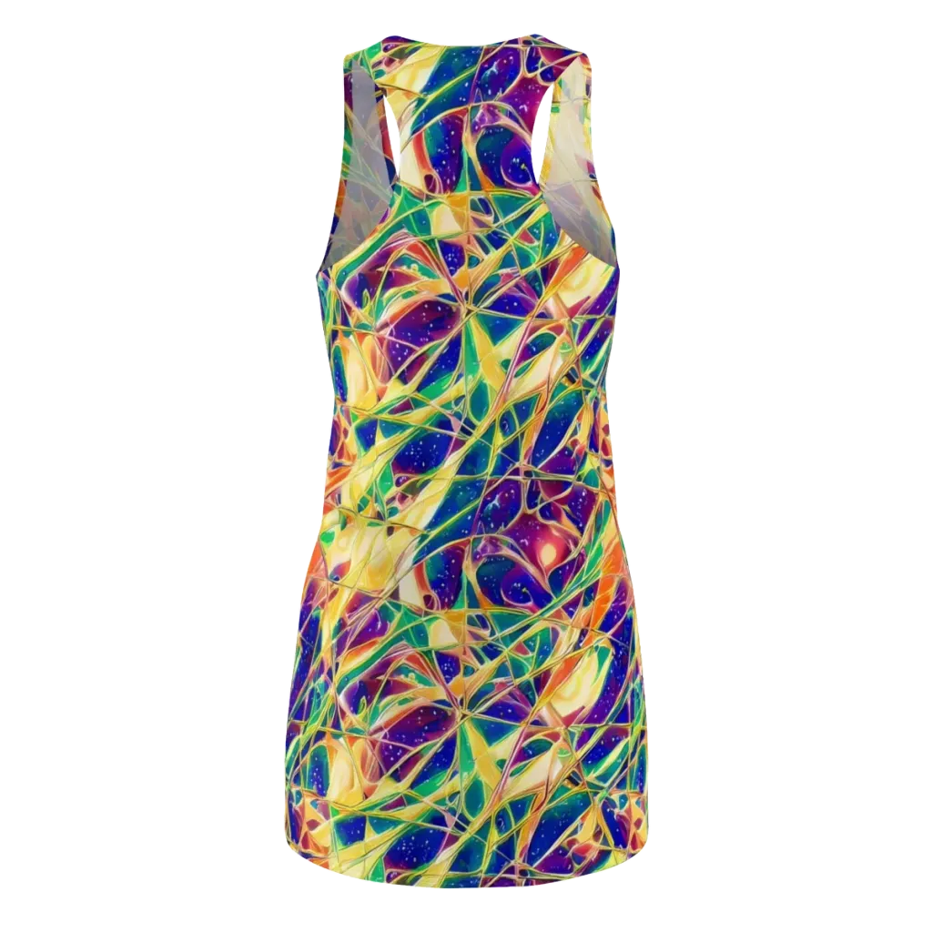 Solar Prism on Racerback Dress — Back