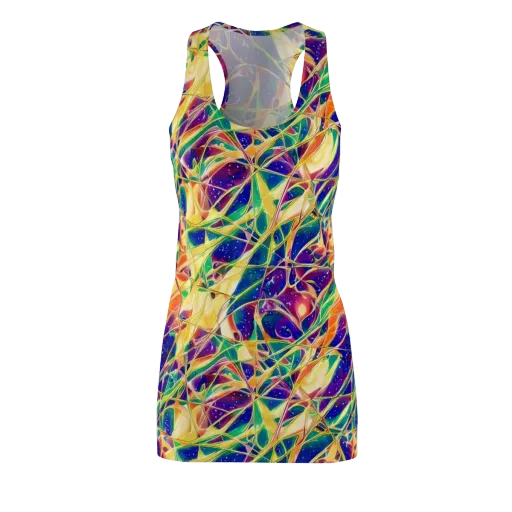 Solar Prism on a Racerback Dress