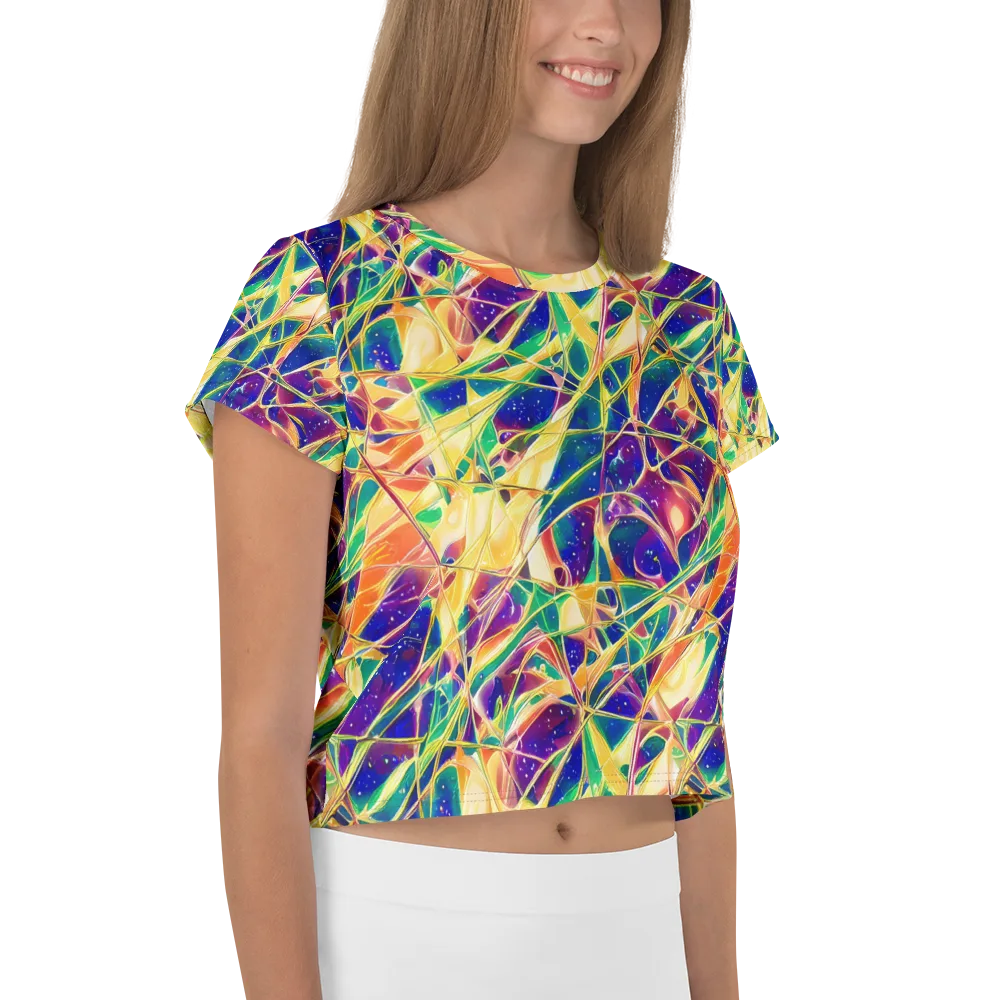Solar Prism on Crop Tee — Right