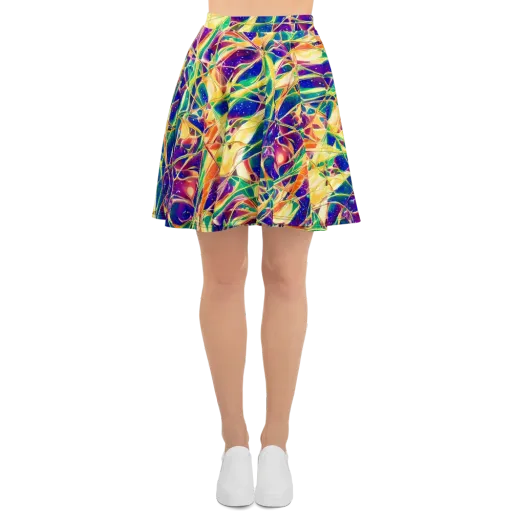Solar Prism on a Skater Skirt