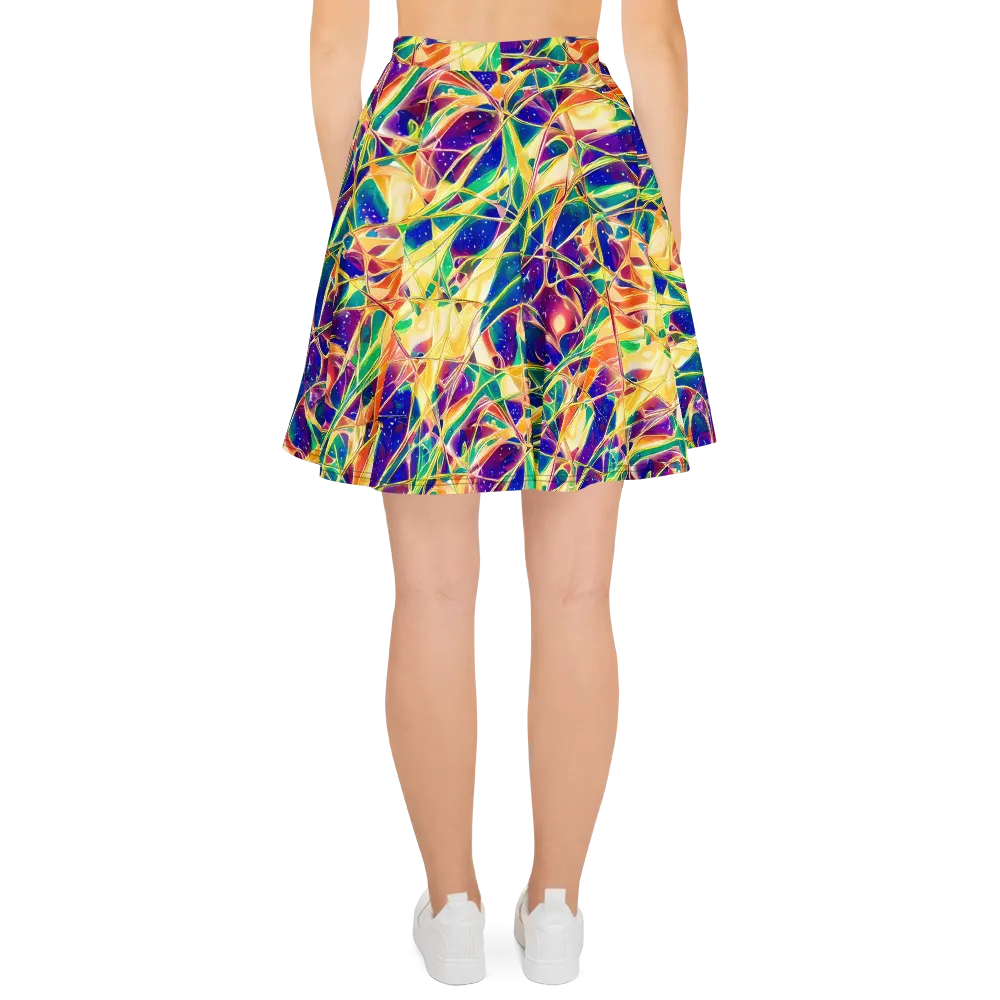 Solar Prism on Skater Skirt — Back