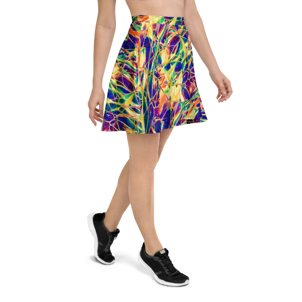 Solar Prism on Skater Skirt — Right