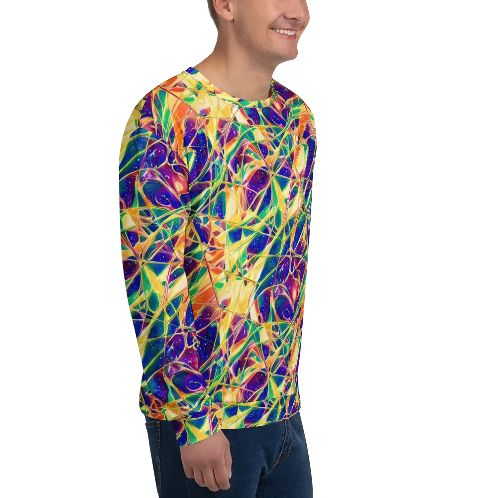 Solar Prism on Sweatshirt — Right Front