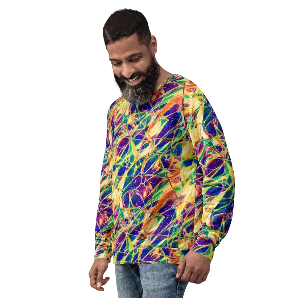 Solar Prism on Sweatshirt — Left Front