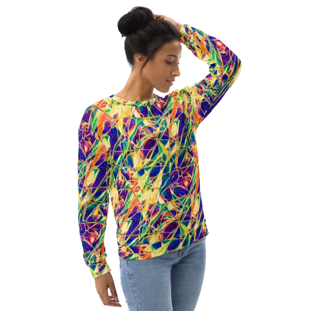 Solar Prism on Sweatshirt — Right Front