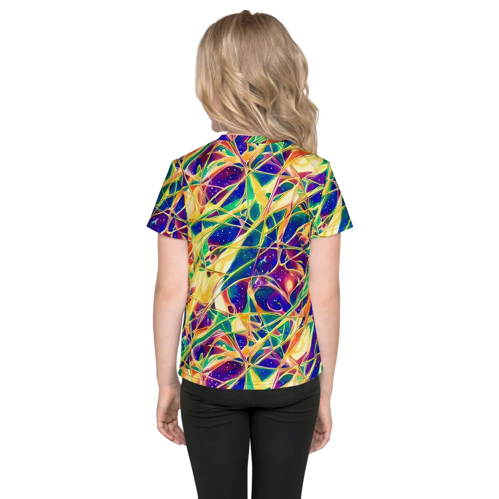 Solar Prism on Kids Crew Neck T-Shirt — Back