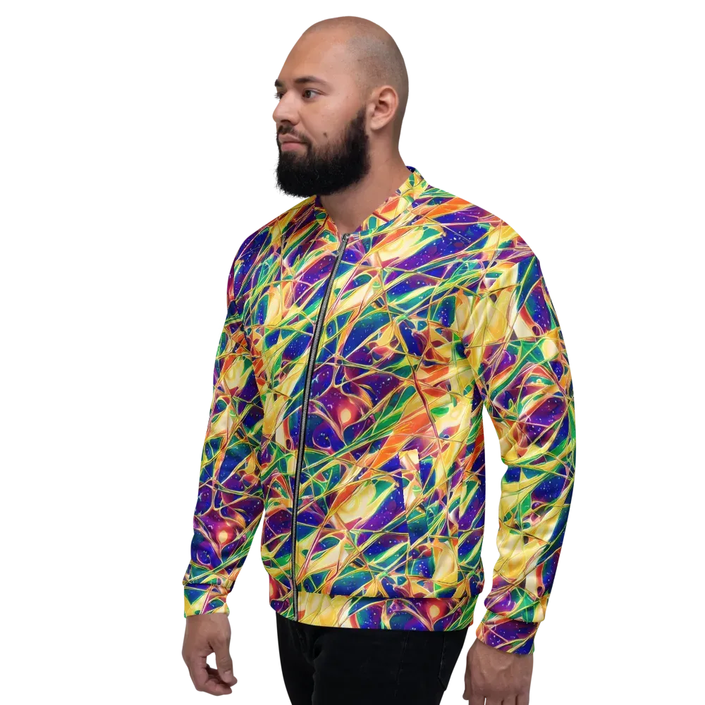 Solar Prism on Bomber Jacket — Left