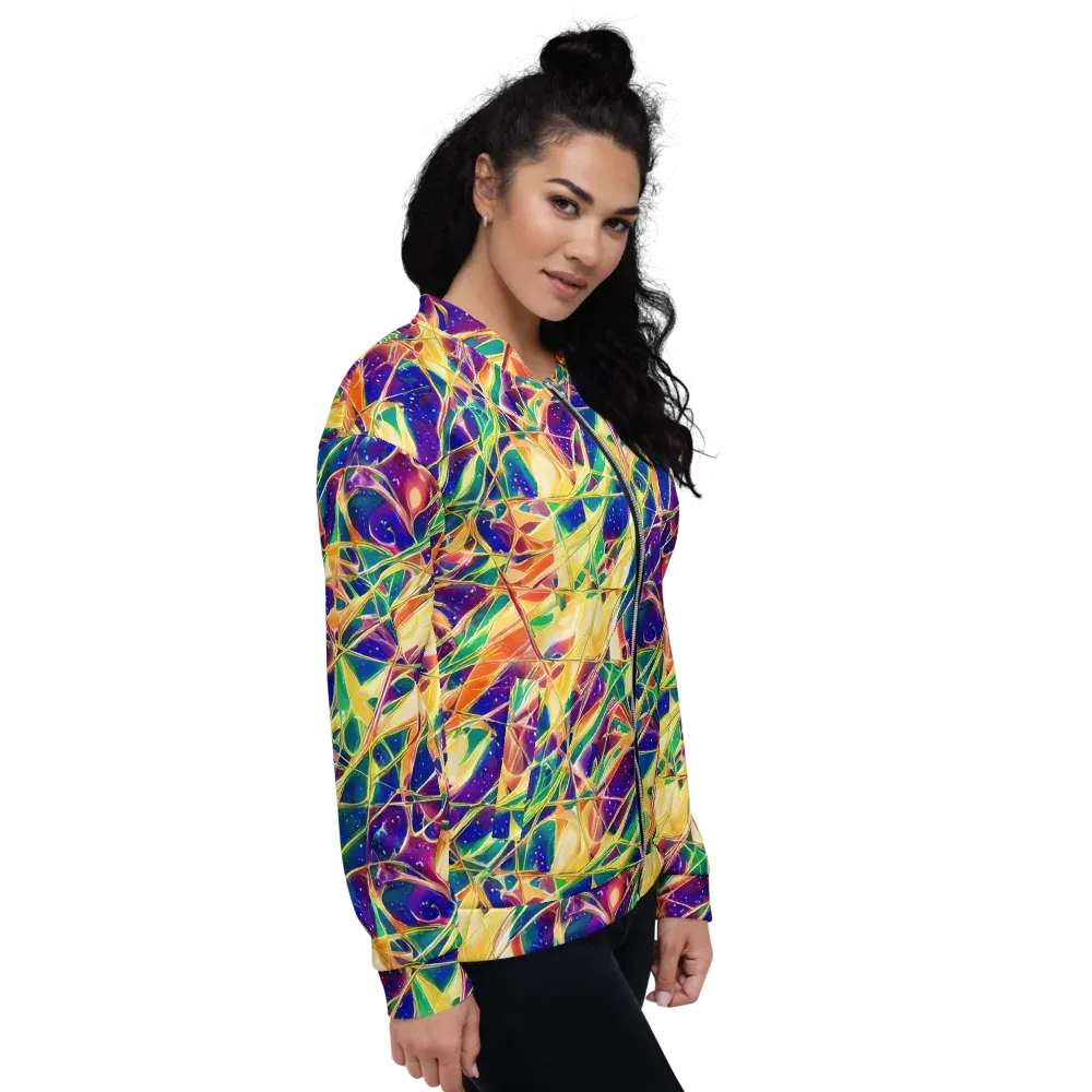Solar Prism on Bomber Jacket — Right