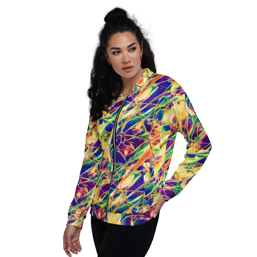 Solar Prism on Bomber Jacket — Left