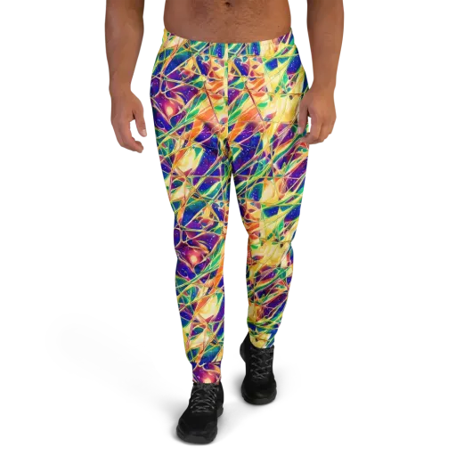 Solar Prism on a Men's Joggers