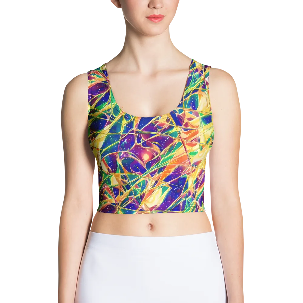 Solar Prism on Crop Top — Front
