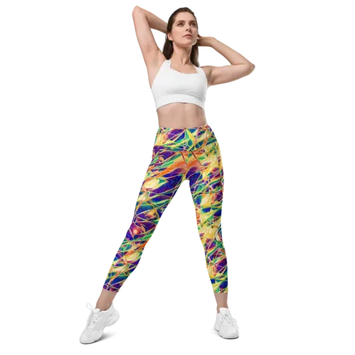 Solar Prism on a Leggings with Pockets