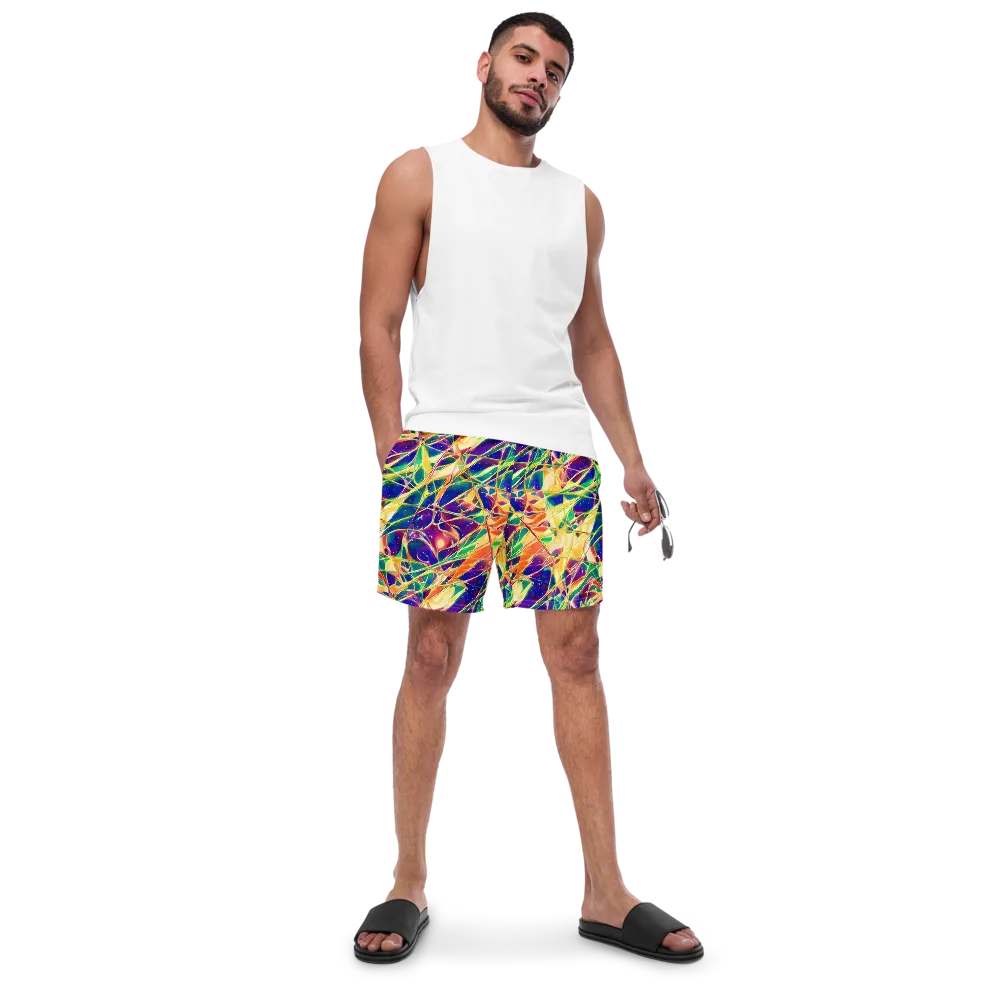 Solar Prism on Swim Trunks — Front