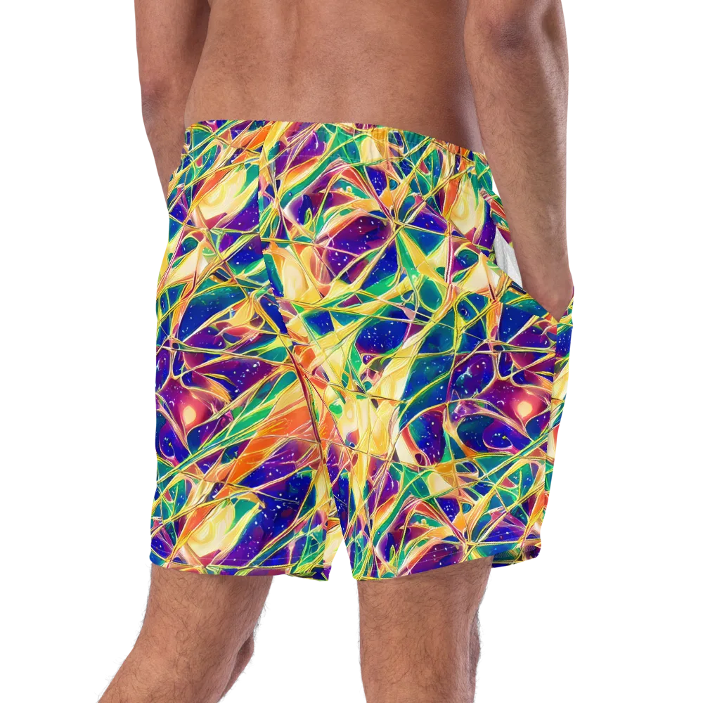 Solar Prism on Swim Trunks — Right Back