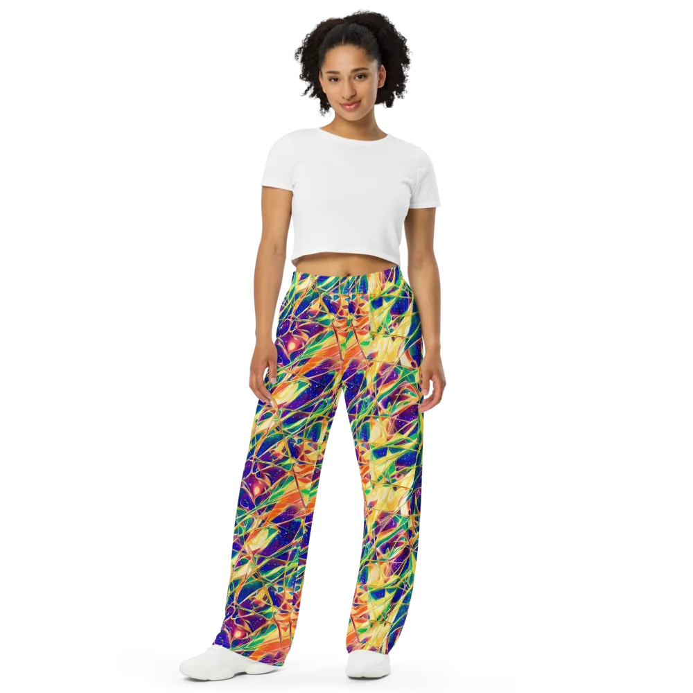 Solar Prism on Wide-Leg Pants — Front