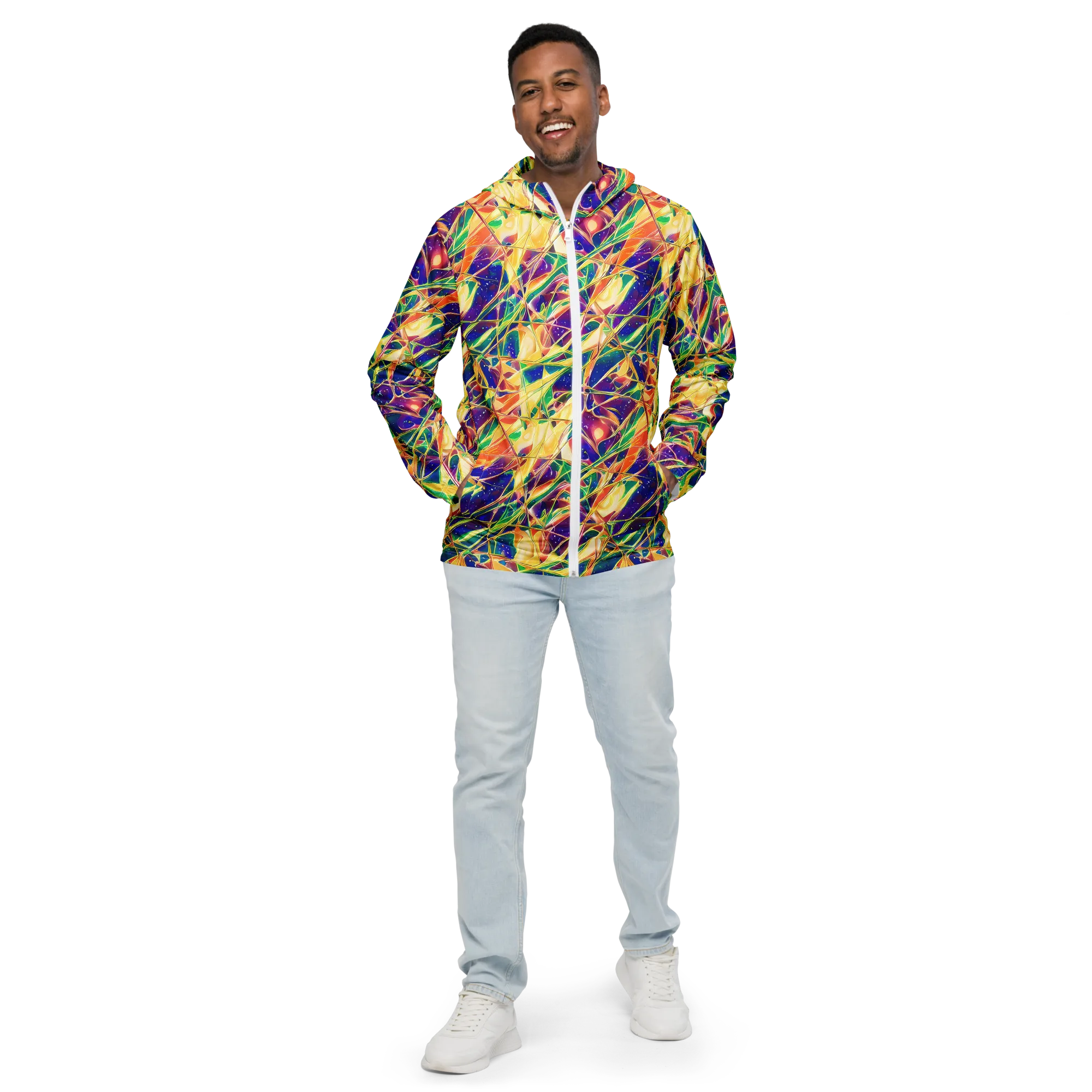 Solar Prism on Men's Windbreaker — Front
