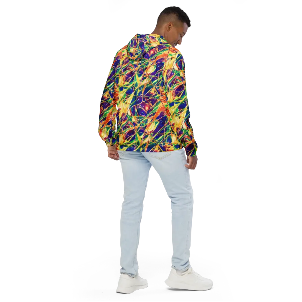 Solar Prism on Men's Windbreaker — Back