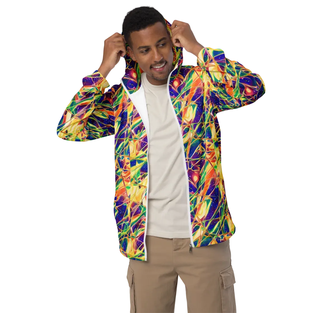 Solar Prism on Men's Windbreaker — Front