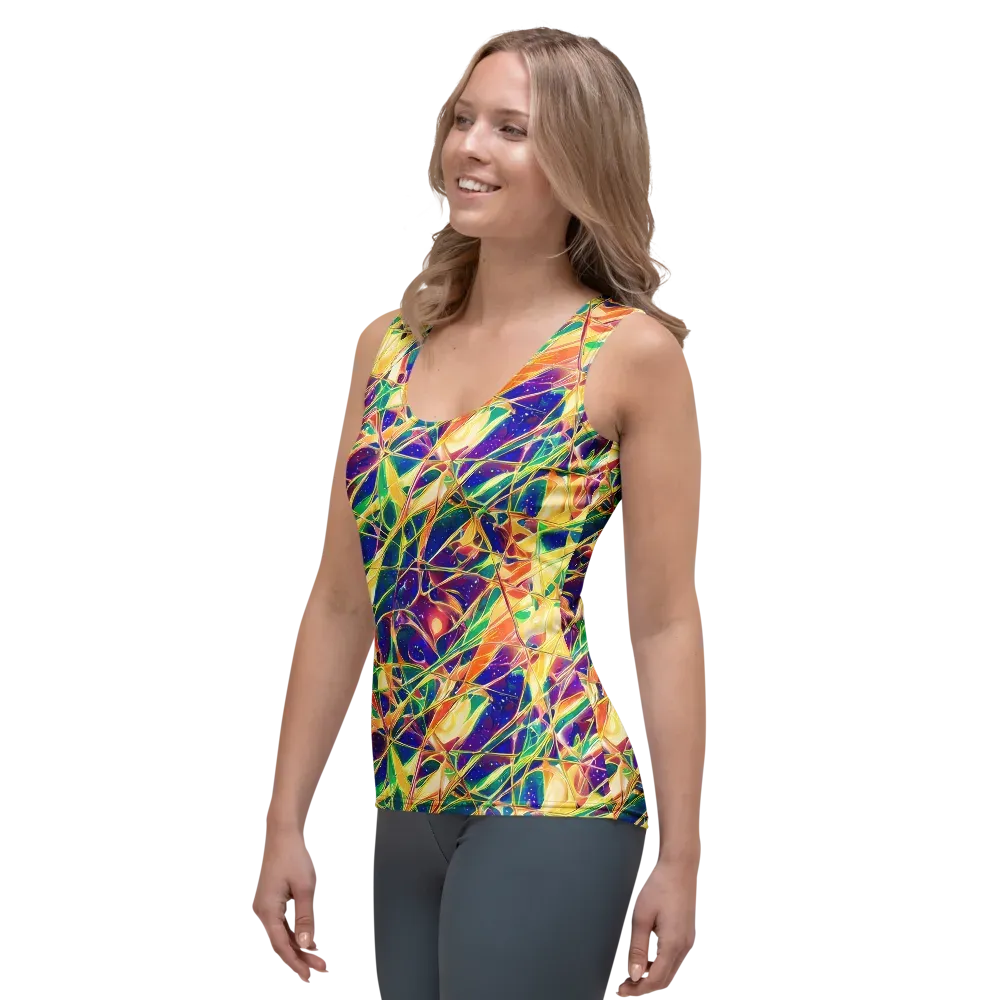 Solar Prism on Women's Tank Top — Left Front