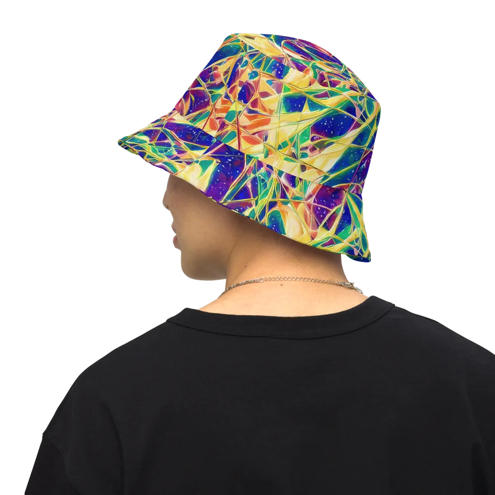 Solar Prism on Reversible Bucket Hat — Back Inside