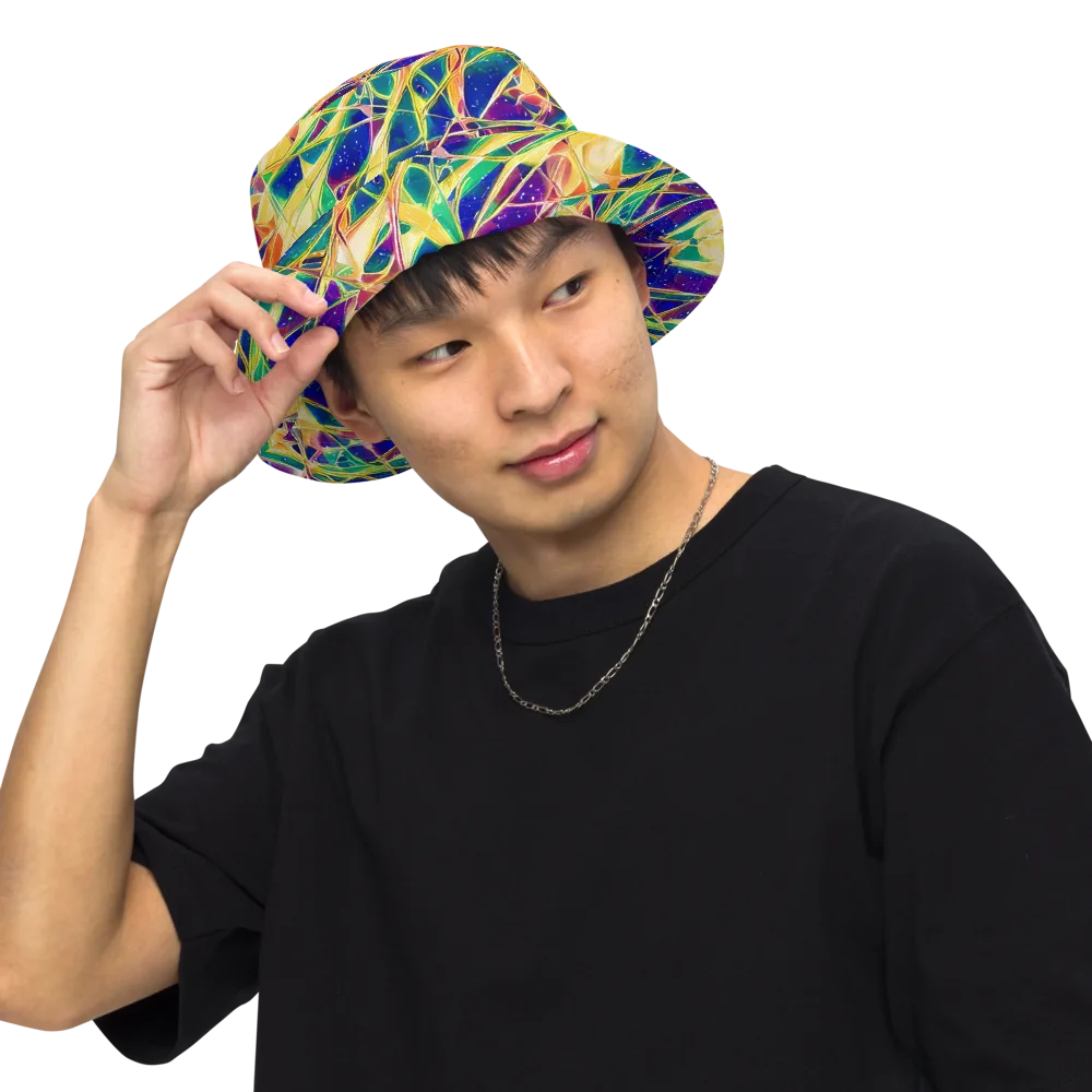 Solar Prism on Reversible Bucket Hat — Front Inside