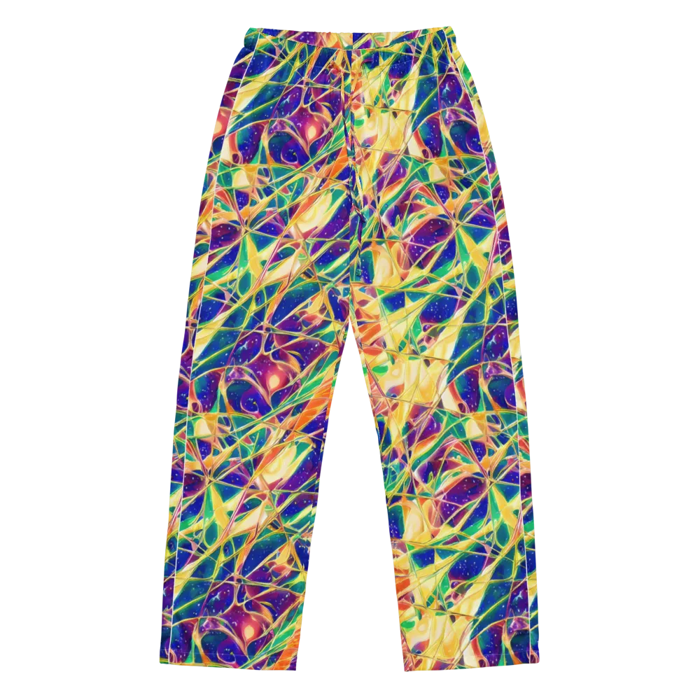 Solar Prism on Women's Pajama Pants — Front