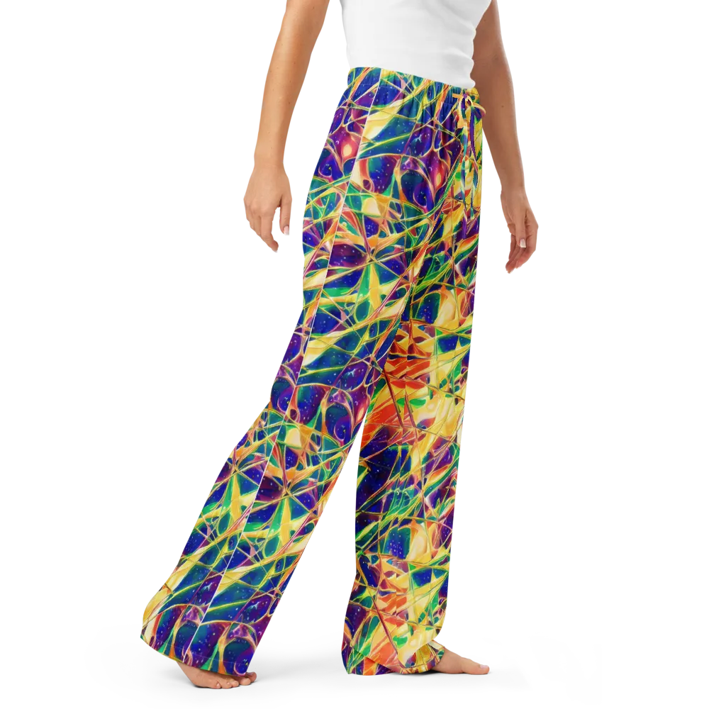 Solar Prism on Women's Pajama Pants — Right Front