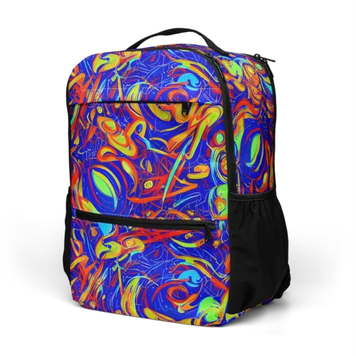 Ultramarine Rapture on a Utility Backpack