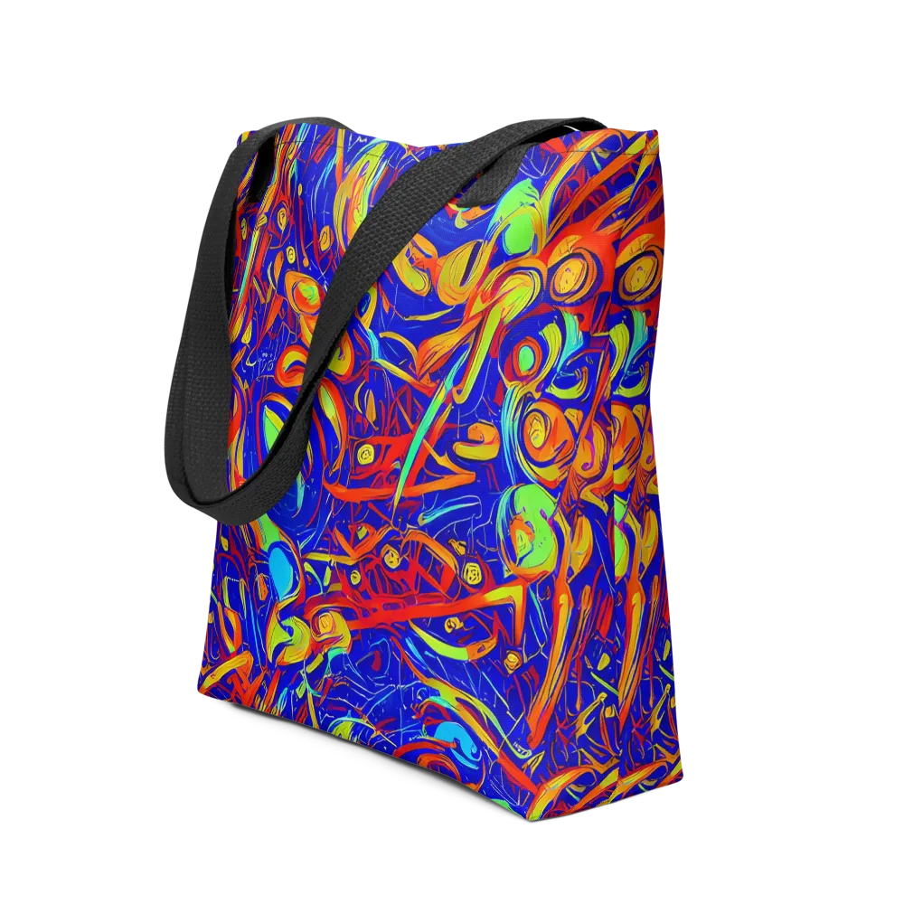 Ultramarine Rapture on Tote Bag — Front