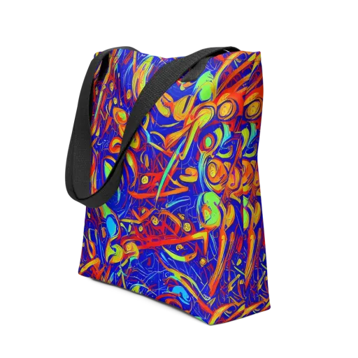 Ultramarine Rapture on a Tote Bag