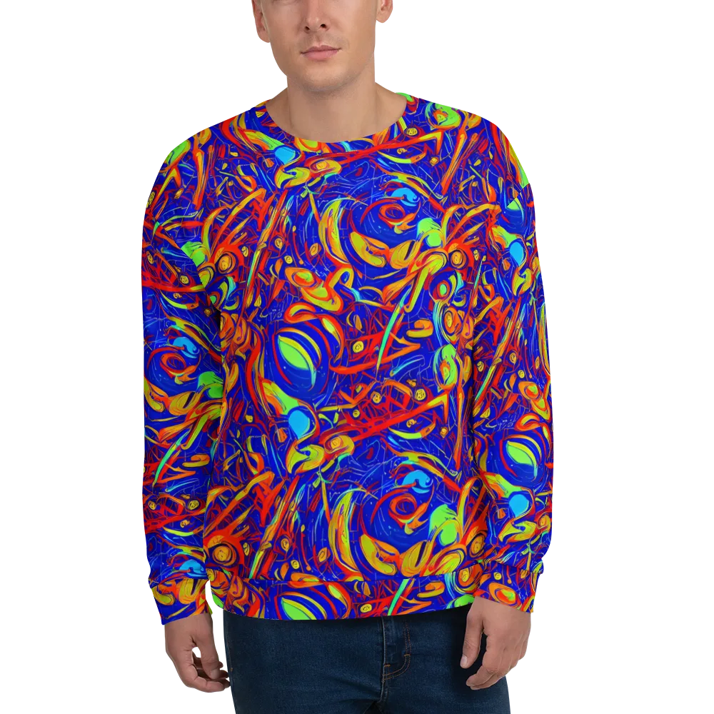 Ultramarine Rapture on Sweatshirt — Front