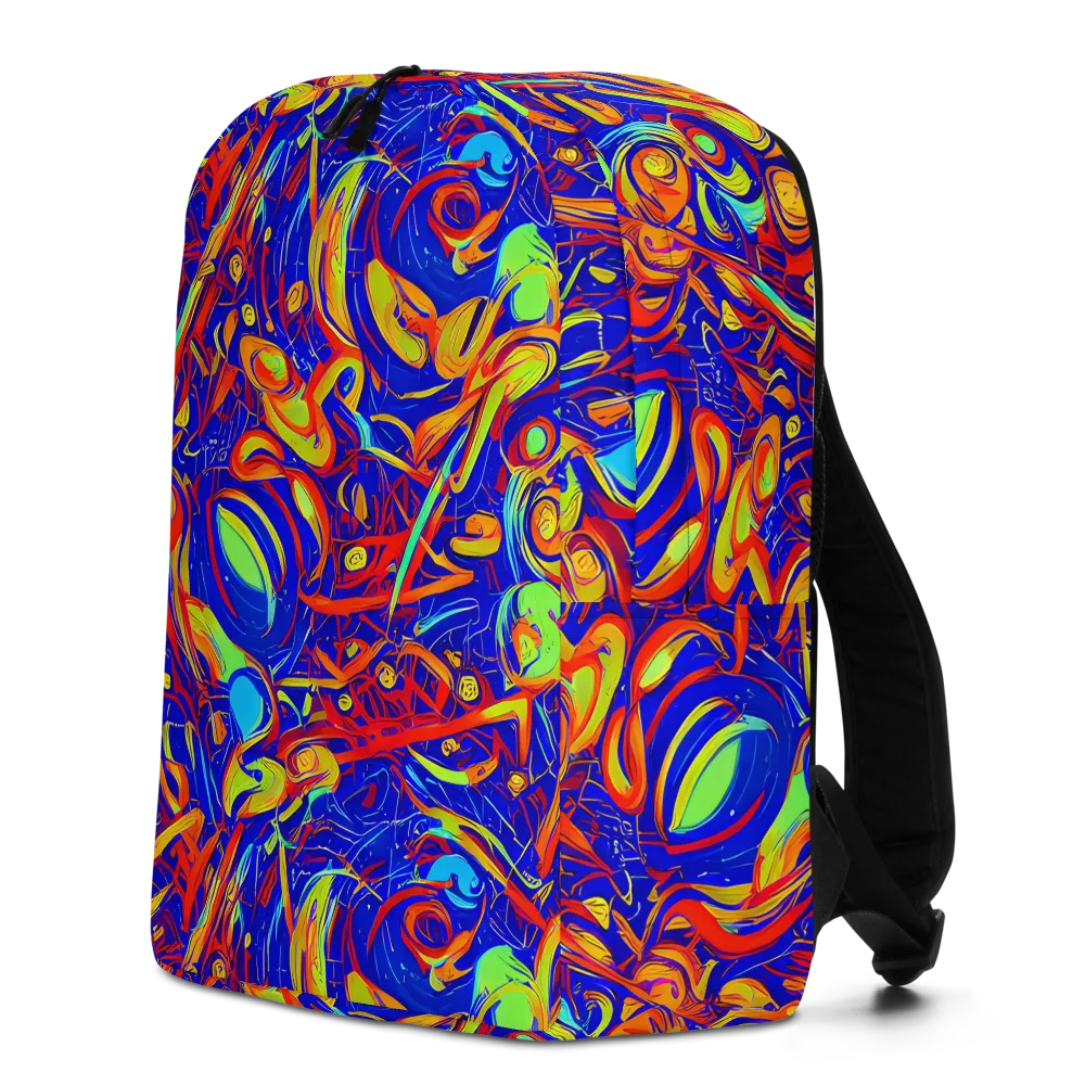 Ultramarine Rapture on Minimalist Backpack — Left