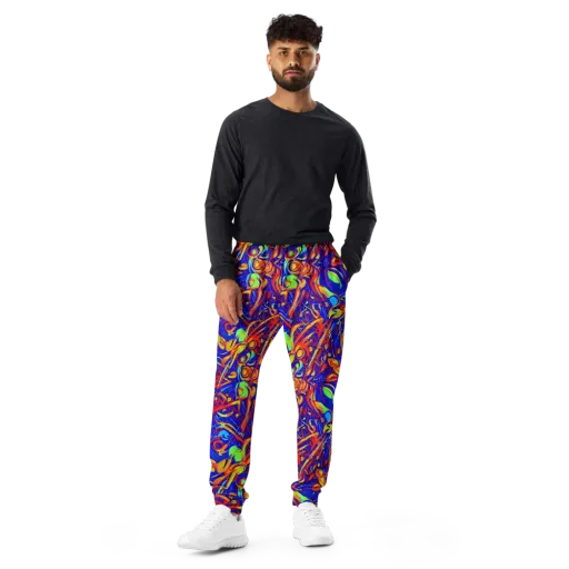 Ultramarine Rapture on a Men's Joggers