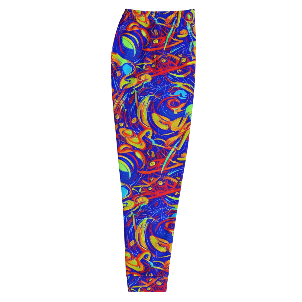 Ultramarine Rapture on Men's Joggers — Right