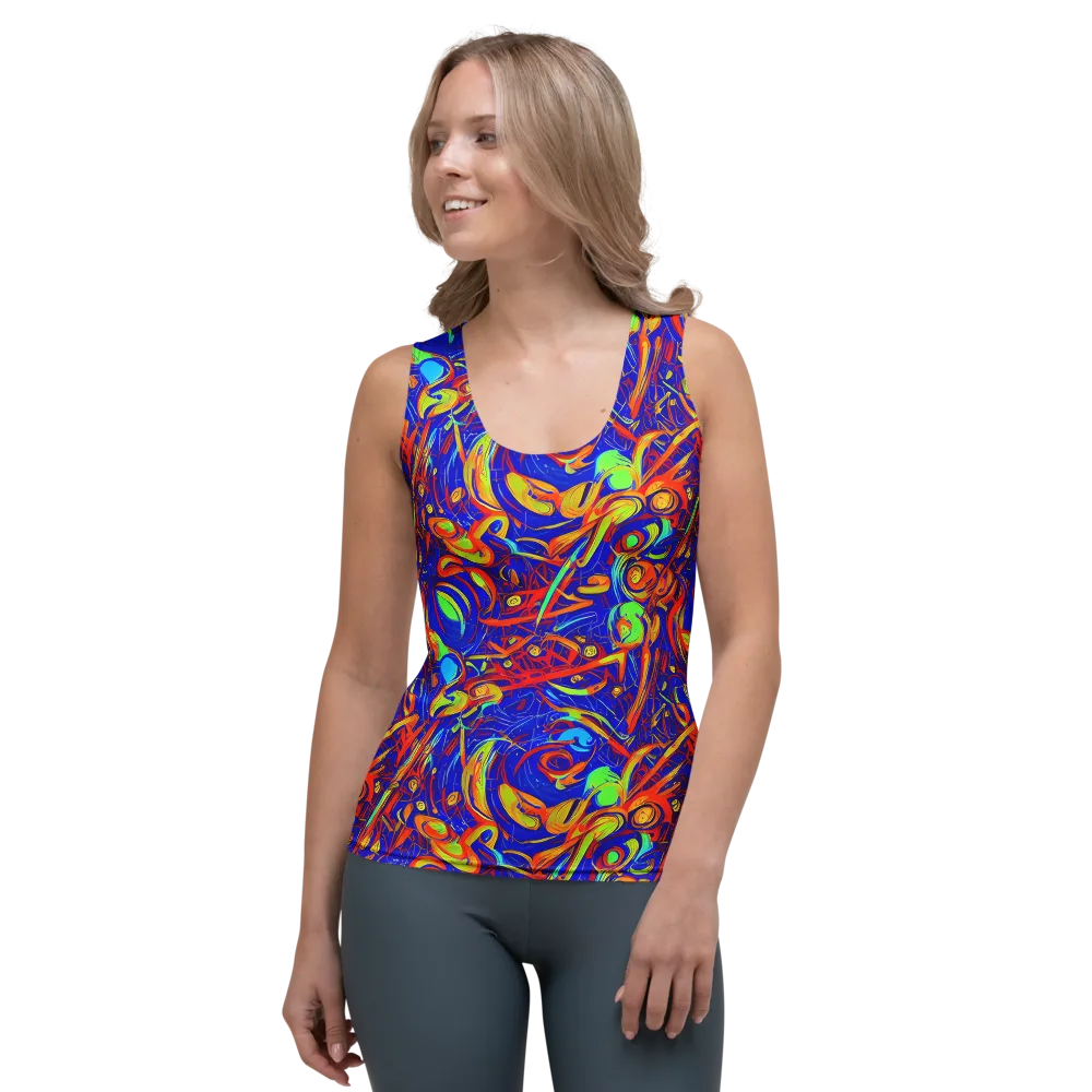 Ultramarine Rapture on Women's Tank Top — Front