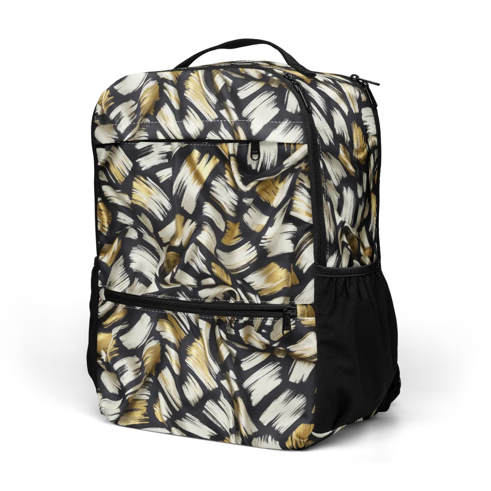 Gilded Gesture on Utility Backpack — Left Front