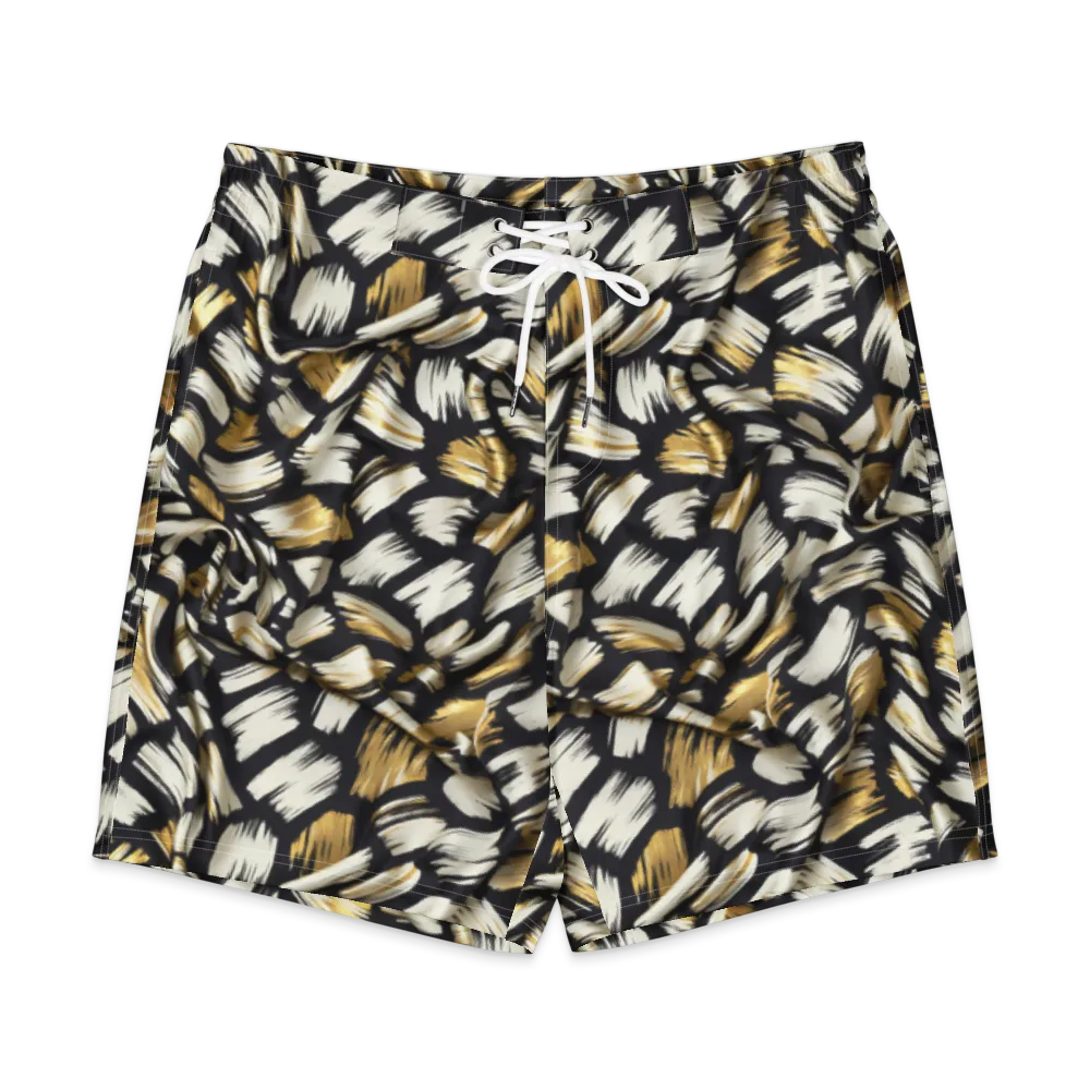 Gilded Gesture on Men's Board Shorts — Front