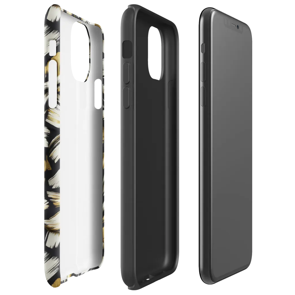Gilded Gesture on Tough Case for iPhone® — Right