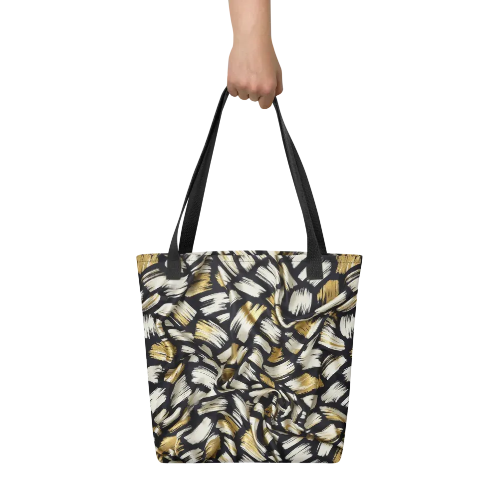 Gilded Gesture on Tote Bag — Front