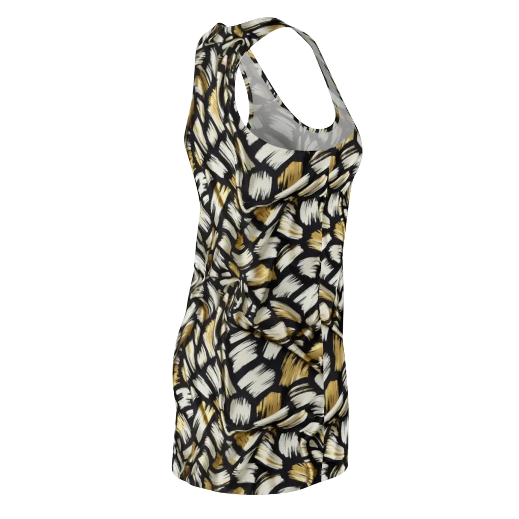 Gilded Gesture on Racerback Dress — Back Side