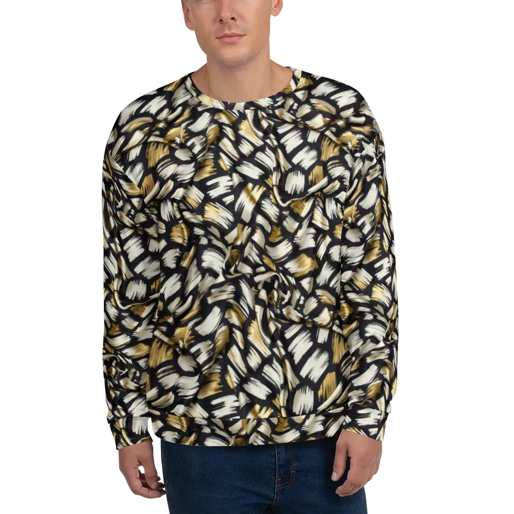 Gilded Gesture on Sweatshirt — Front